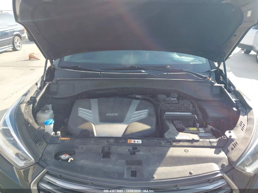 2017 Hyundai Santa Fe Limited Ultimate VIN: KM8SR4HF3HU242358 Lot: 43875982