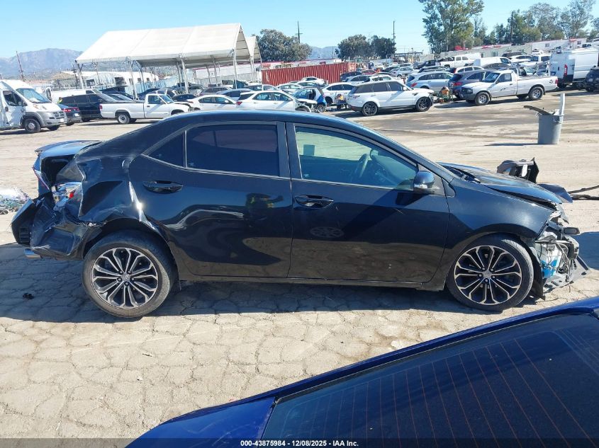 2016 Toyota Corolla S Plus VIN: 5YFBURHE0GP554298 Lot: 43875984