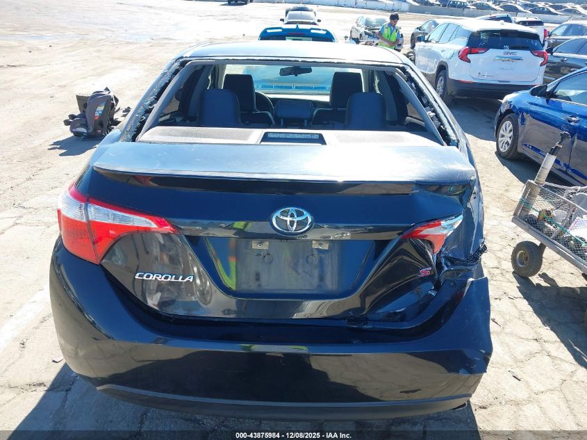 2016 Toyota Corolla S Plus VIN: 5YFBURHE0GP554298 Lot: 43875984