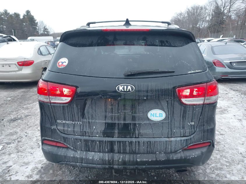 2016 Kia Sorento 3.3L Lx VIN: 5XYPGDA52GG002803 Lot: 43876004