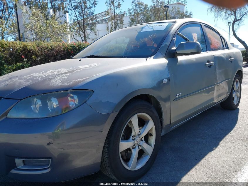2006 Mazda Mazda3 S VIN: JM1BK123361523497 Lot: 43876005