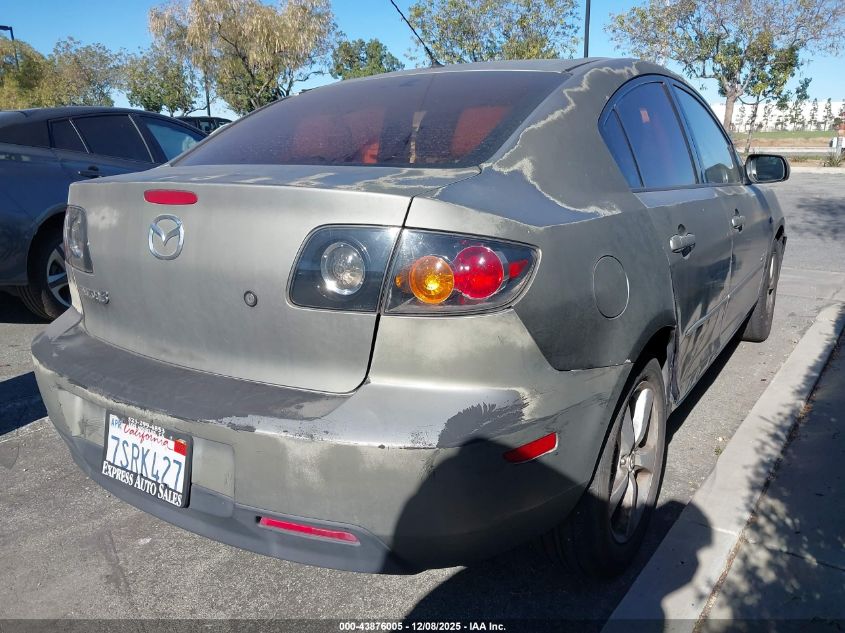 2006 Mazda Mazda3 S VIN: JM1BK123361523497 Lot: 43876005