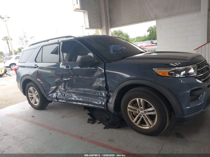 2021 Ford Explorer Xlt VIN: 1FMSK7DHXMGA57083 Lot: 43876012