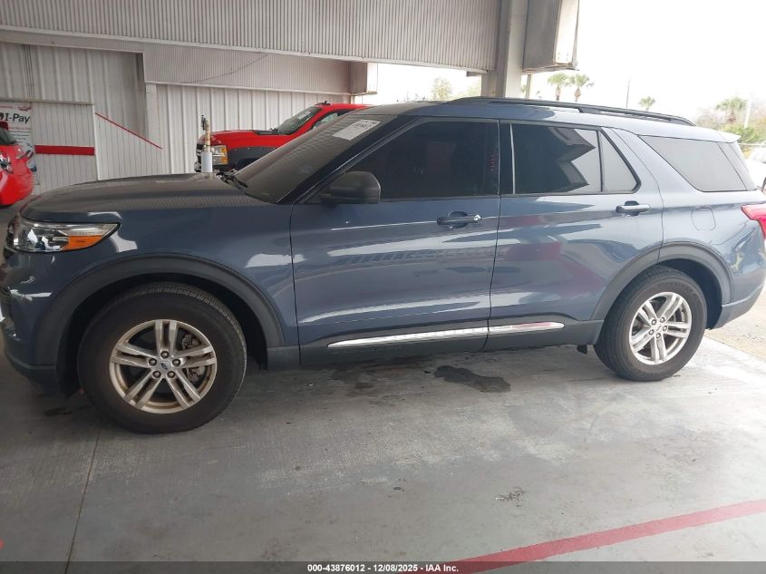 2021 Ford Explorer Xlt VIN: 1FMSK7DHXMGA57083 Lot: 43876012