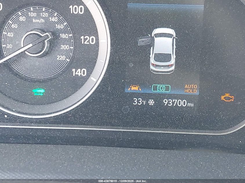 2022 Hyundai Ioniq Hybrid Blue VIN: KMHC65LC0NU276883 Lot: 43876019