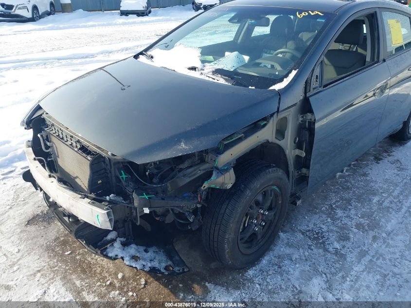 2022 Hyundai Ioniq Hybrid Blue VIN: KMHC65LC0NU276883 Lot: 43876019