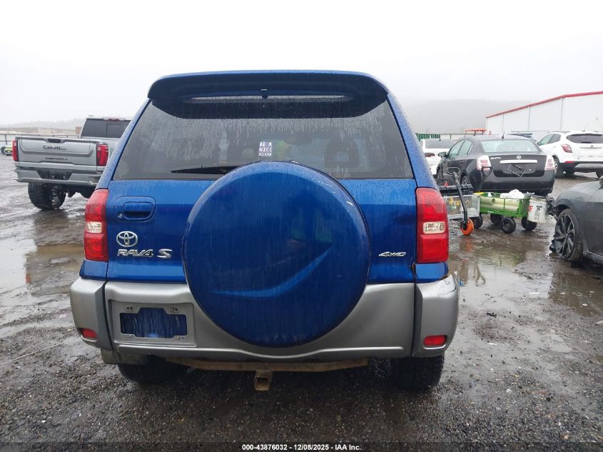 2005 Toyota Rav4 VIN: JTEHD20V856038753 Lot: 43876032