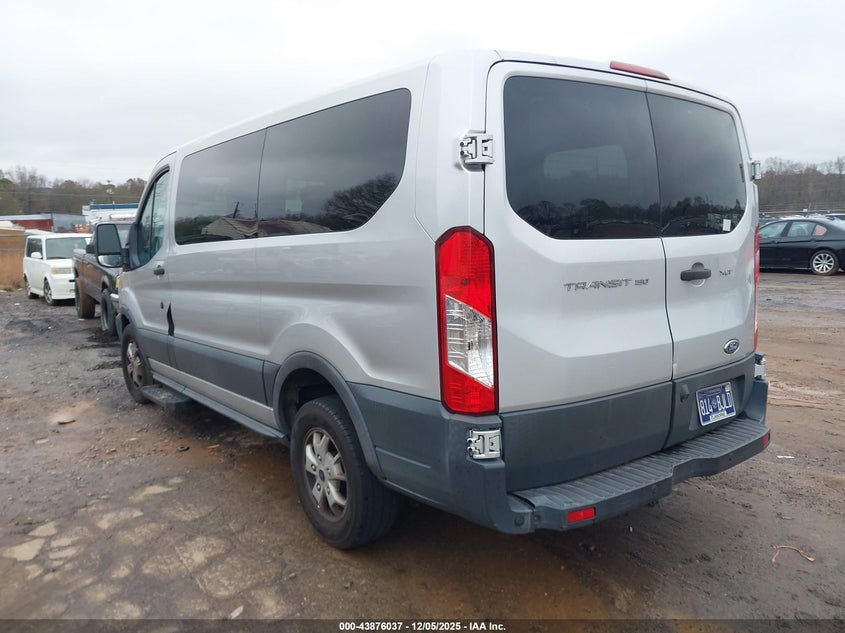 Vin: 1fmzk1ym2gka76442, lot: 44371570, ford transit-150 xlt 20163