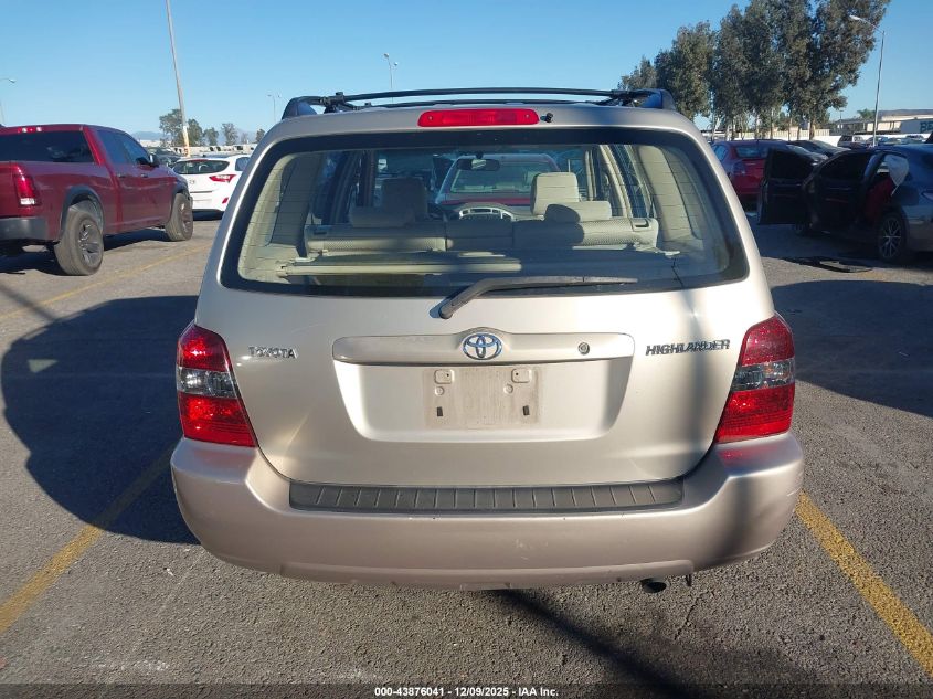 2007 Toyota Highlander VIN: JTEGD21A070171181 Lot: 43876041