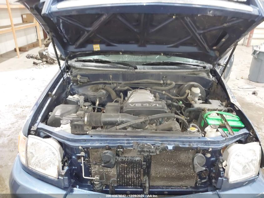 2004 Toyota Tundra Sr5 V8 VIN: 5TBBT44194S448985 Lot: 43876042