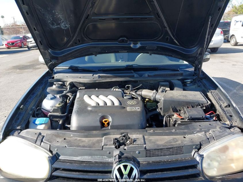 2004 Volkswagen Golf Gl VIN: 9BWBL61J644001457 Lot: 43876051