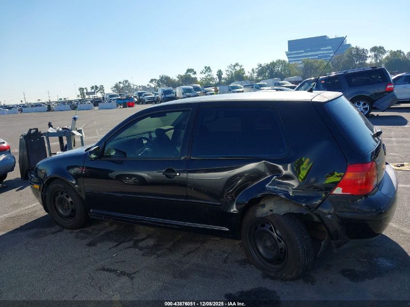 2004 Volkswagen Golf Gl VIN: 9BWBL61J644001457 Lot: 43876051