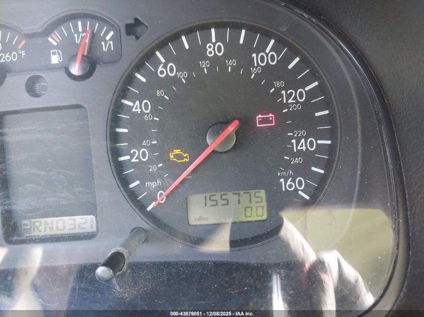 2004 Volkswagen Golf Gl VIN: 9BWBL61J644001457 Lot: 43876051