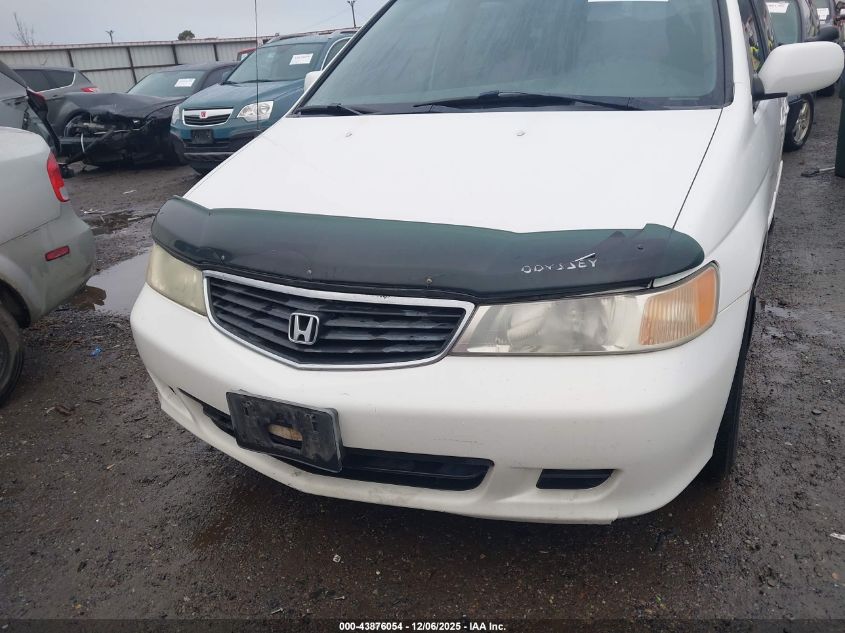 2001 Honda Odyssey Ex VIN: 2HKRL18601H623507 Lot: 43876054