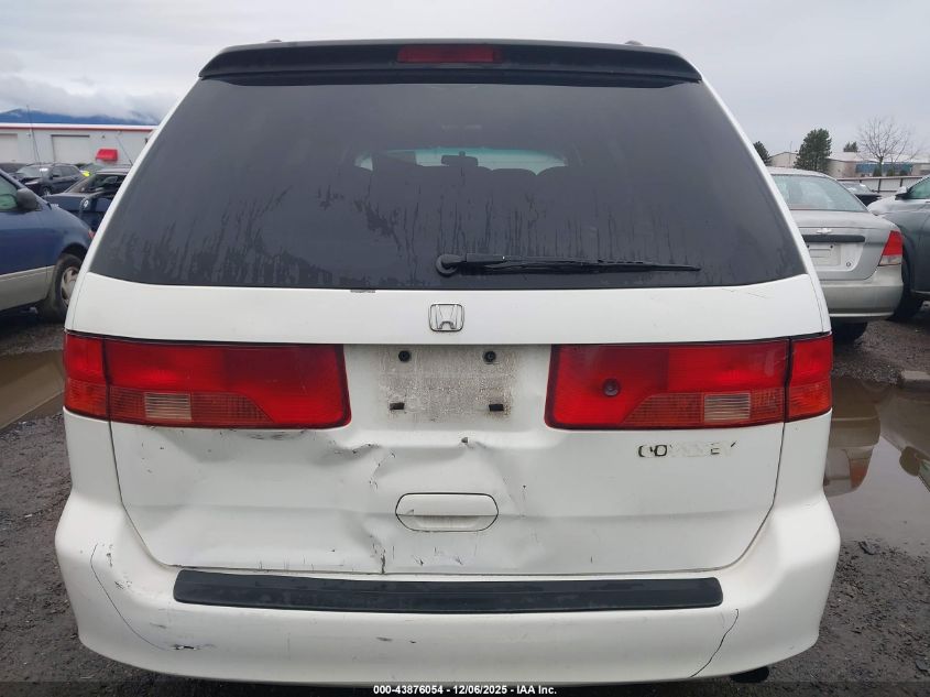 2001 Honda Odyssey Ex VIN: 2HKRL18601H623507 Lot: 43876054