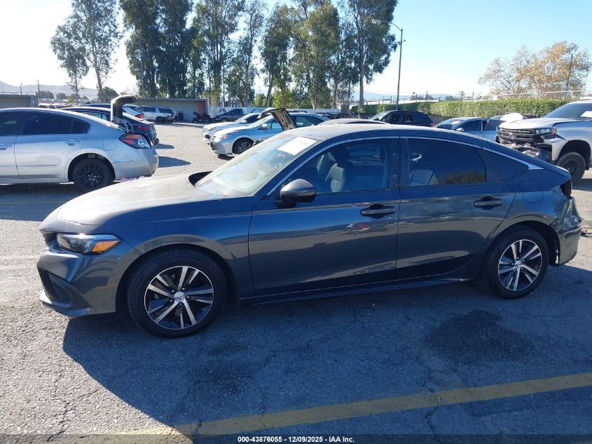 2022 Honda Civic Lx VIN: 19XFL2H59NE008772 Lot: 43876055