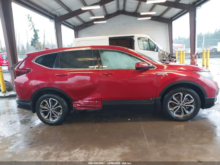 2021 Honda Cr-V Hybrid Ex-L VIN: 7FART6H85ME035513 Lot: 43876057