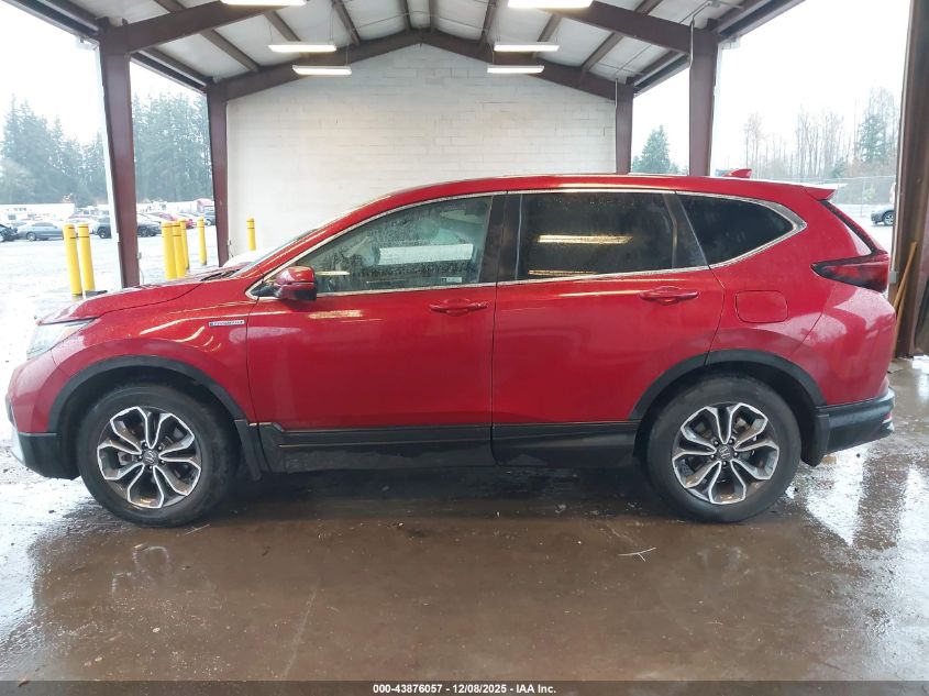 2021 Honda Cr-V Hybrid Ex-L VIN: 7FART6H85ME035513 Lot: 43876057
