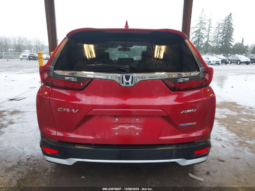 2021 Honda Cr-V Hybrid Ex-L VIN: 7FART6H85ME035513 Lot: 43876057