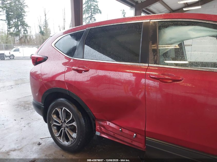 2021 Honda Cr-V Hybrid Ex-L VIN: 7FART6H85ME035513 Lot: 43876057