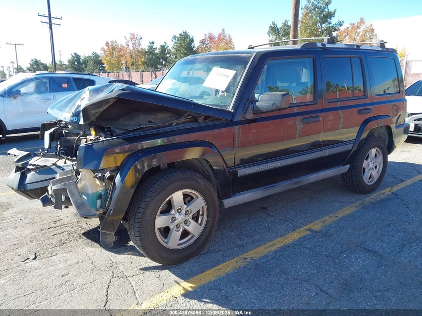 1J8HH48K96C280459 2006 JEEP COMMANDER photo no. 2