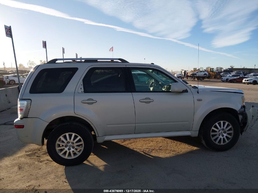 2009 Mercury Mariner Premier V6 VIN: 4M2CU87G99KJ05778 Lot: 43876069