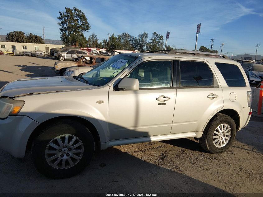 2009 Mercury Mariner Premier V6 VIN: 4M2CU87G99KJ05778 Lot: 43876069