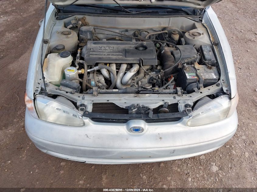 2001 Chevrolet Prizm VIN: 1Y1SK52861Z434676 Lot: 43876095