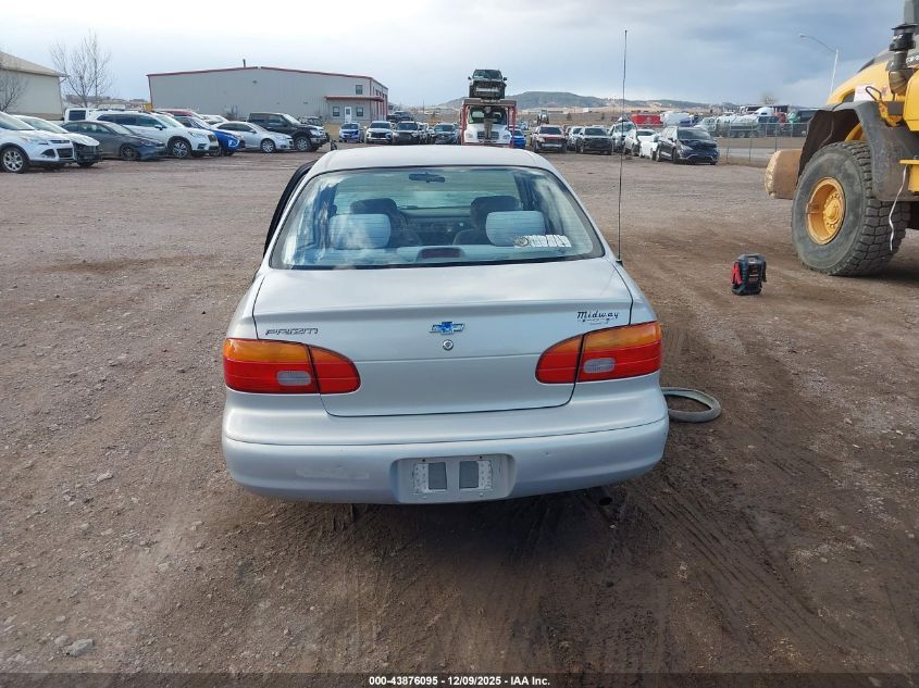 2001 Chevrolet Prizm VIN: 1Y1SK52861Z434676 Lot: 43876095