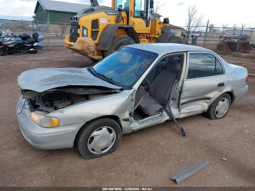 2001 Chevrolet Prizm VIN: 1Y1SK52861Z434676 Lot: 43876095