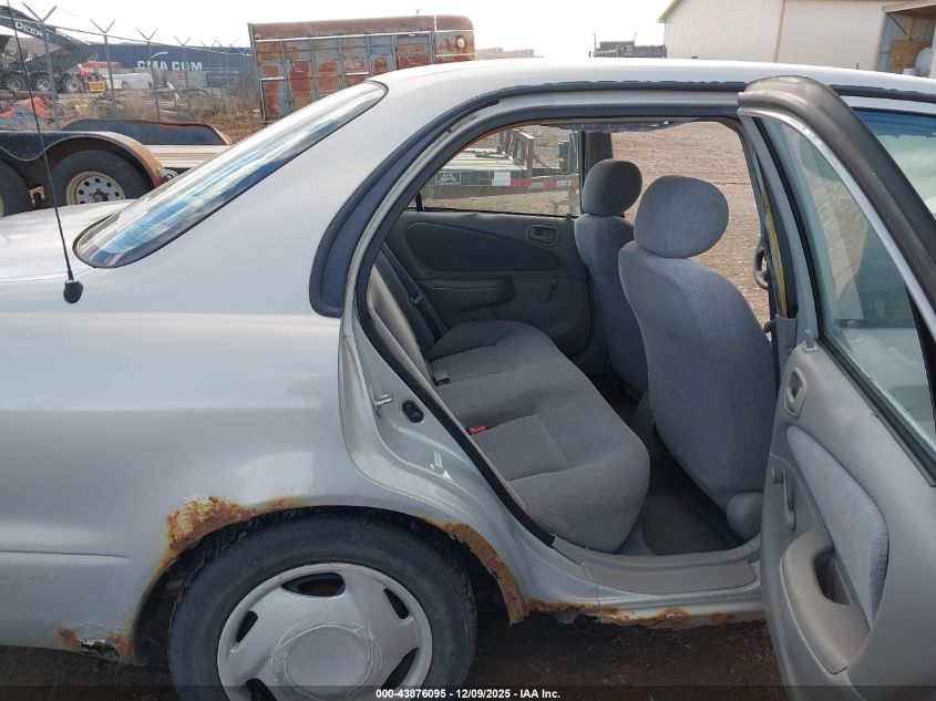 2001 Chevrolet Prizm VIN: 1Y1SK52861Z434676 Lot: 43876095