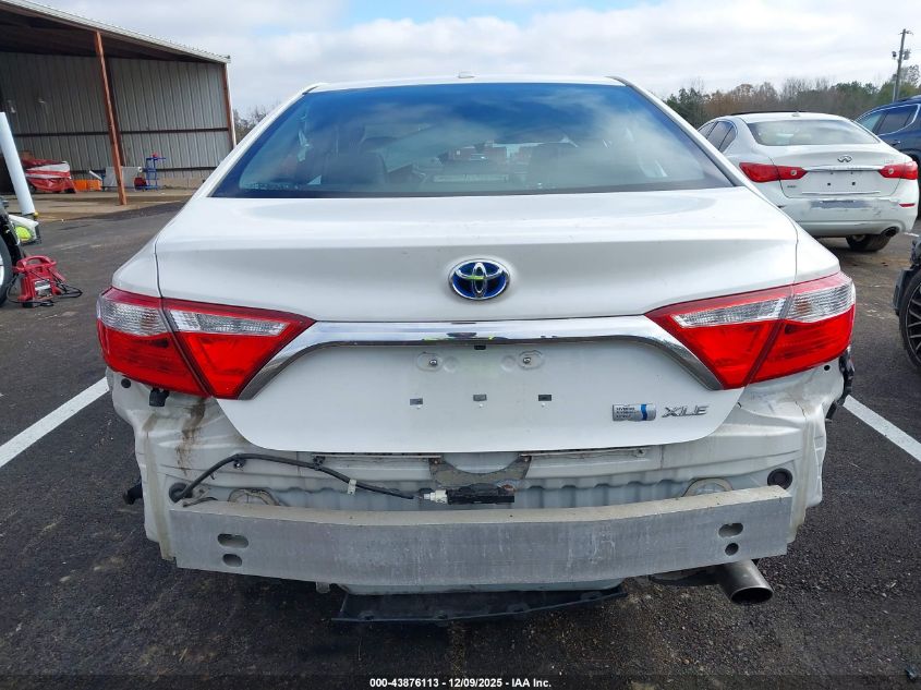 2015 Toyota Camry Hybrid Xle VIN: 4T1BD1FK7FU169313 Lot: 43876113