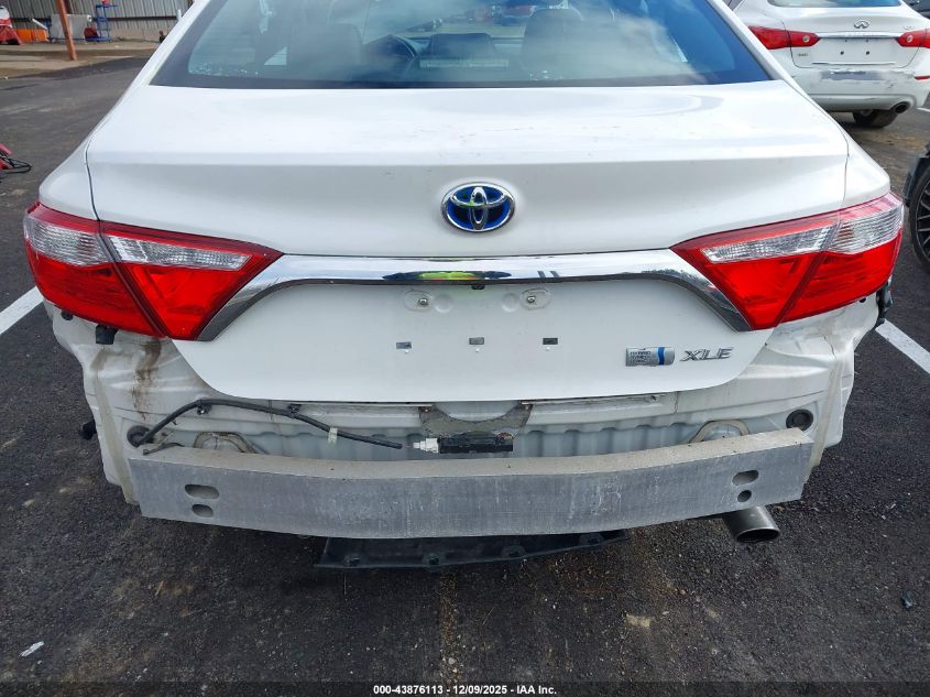 2015 Toyota Camry Hybrid Xle VIN: 4T1BD1FK7FU169313 Lot: 43876113