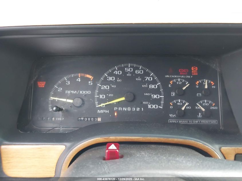 1995 Chevrolet Gmt-400 K1500 VIN: 1GCEK19K7SE133368 Lot: 43876120