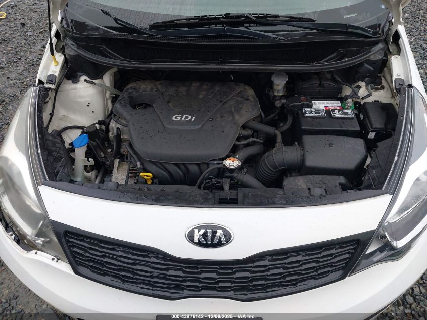 2013 Kia Rio Lx VIN: KNADM4A33D6218780 Lot: 43876142