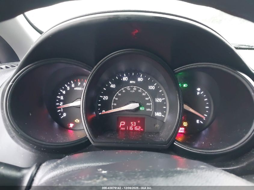 2013 Kia Rio Lx VIN: KNADM4A33D6218780 Lot: 43876142