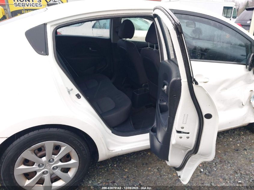 2013 Kia Rio Lx VIN: KNADM4A33D6218780 Lot: 43876142