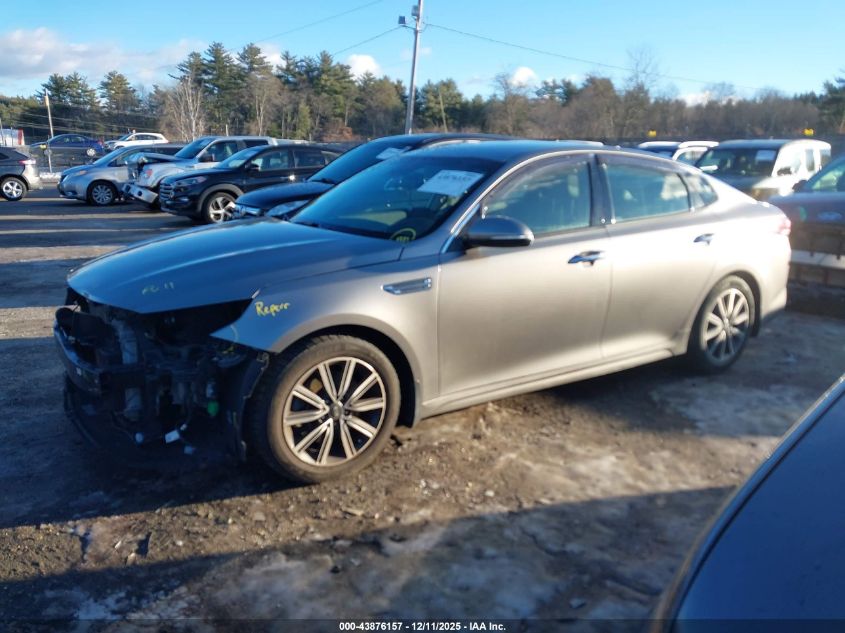 2019 Kia Optima Ex VIN: 5XXGU4L1XKG324380 Lot: 43876157