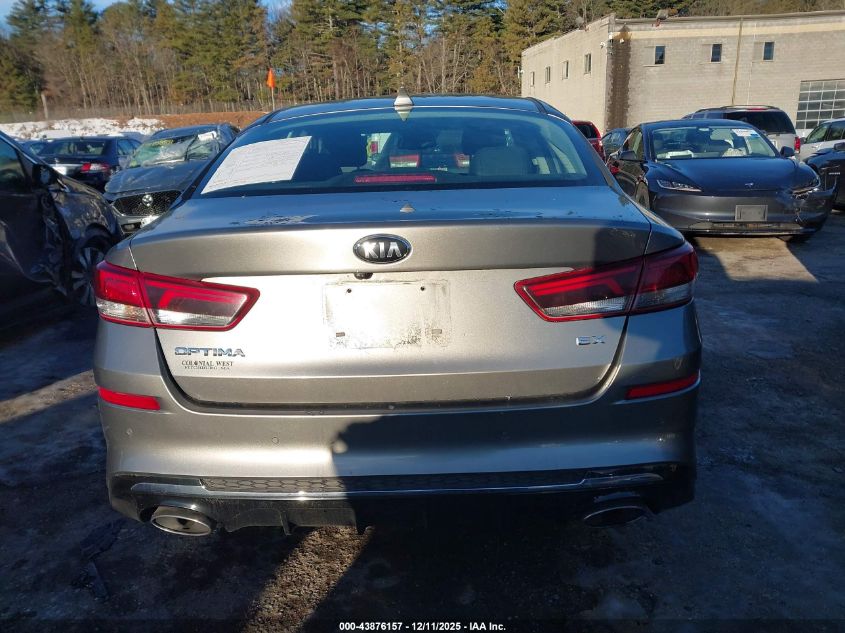 2019 Kia Optima Ex VIN: 5XXGU4L1XKG324380 Lot: 43876157