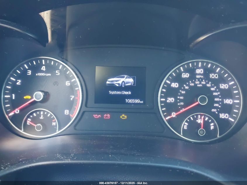 2019 Kia Optima Ex VIN: 5XXGU4L1XKG324380 Lot: 43876157