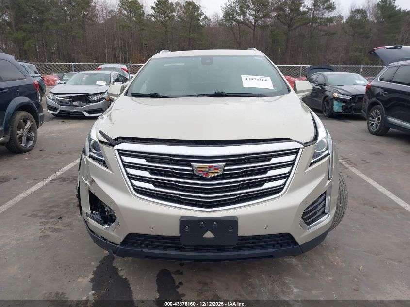 2017 Cadillac Xt5 Luxury VIN: 1GYKNDRS8HZ214161 Lot: 43876160