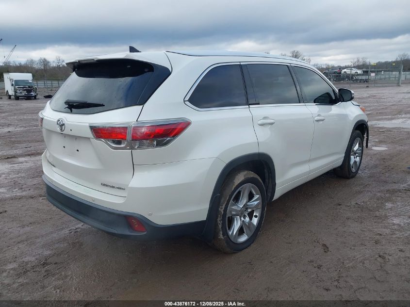 5TDDKRFH5ES031617 2014 TOYOTA HIGHLANDER photo no. 4