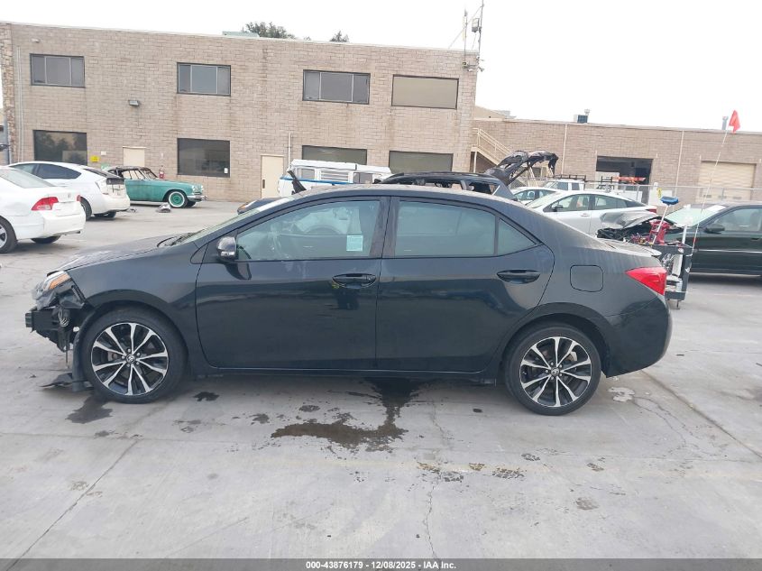 2018 Toyota Corolla Se VIN: 2T1BURHE7JC052041 Lot: 43876179