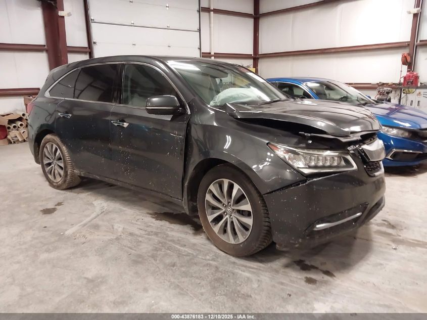 ACURA MDX TECHNOLOGY ACURAWATCH PLUS PACKAGES/TECHNOLOGY PACKAGE