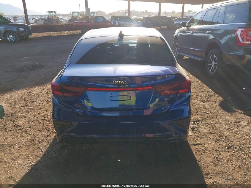 2021 Kia Forte Lxs VIN: 3KPF24AD3ME341807 Lot: 43876185