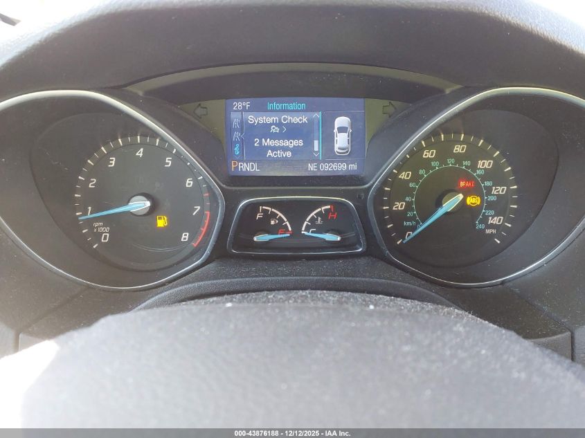 2014 Ford Focus Se VIN: 1FADP3F2XEL424529 Lot: 43876188