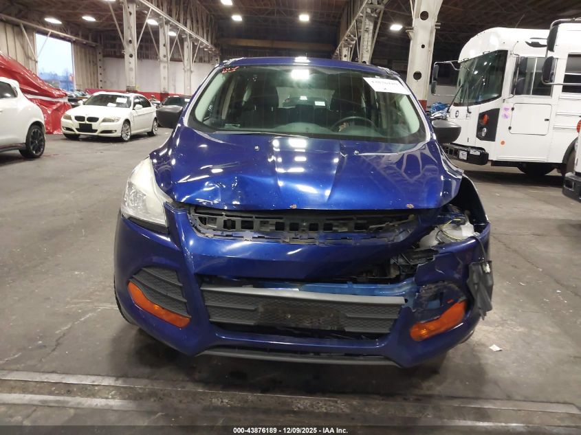 2014 Ford Escape S VIN: 1FMCU0F76EUE01019 Lot: 43876189