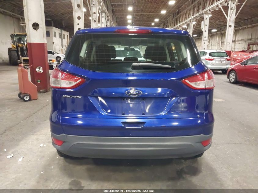 2014 Ford Escape S VIN: 1FMCU0F76EUE01019 Lot: 43876189