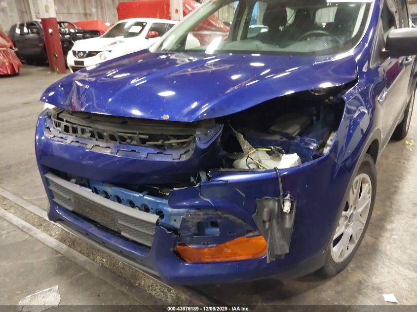 2014 Ford Escape S VIN: 1FMCU0F76EUE01019 Lot: 43876189