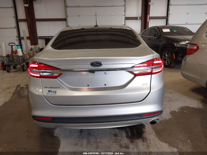 2017 Ford Fusion Se VIN: 3FA6P0H73HR138592 Lot: 43876190